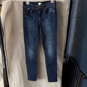 J. Crew Dark Blue Skinny Jeans